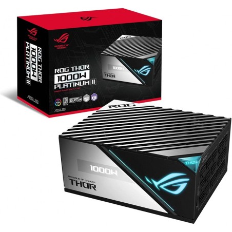 Fuente alimentacion asus rog - thor - 1000p2 - gaming 1000w 80