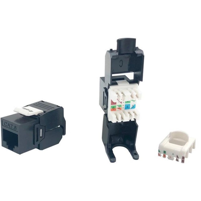 Conector cat-6 conceptronic unshielded keystone 8