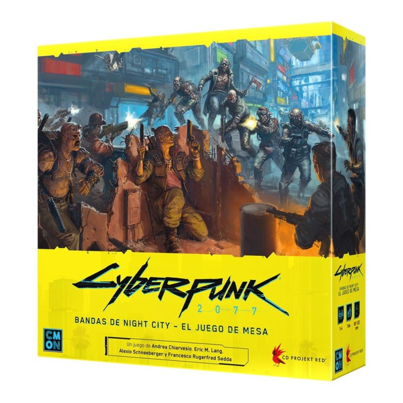 Juego mesa cyberpunk 2077: bandas night