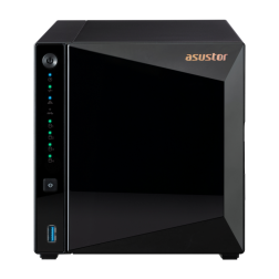 NAS ASUSTOR TOWER 4 BAY QUAD-CORE 1-4GHZ 2GB DDR4 2-5GBE X1 USB3-2