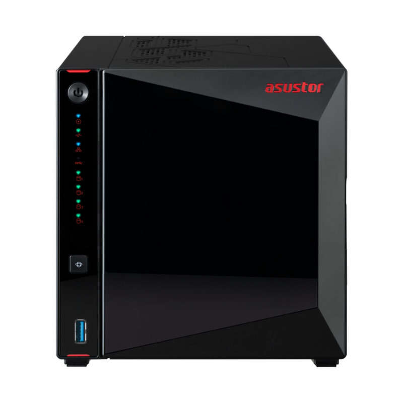 NAS ASUSTOR TOWER 4 BAY QUAD-CORE 2GHZ 4GB DDR4