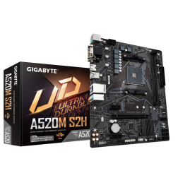 PLACA BASE GIGABYTE A520M S2H AM4 MATX 2XDDR4