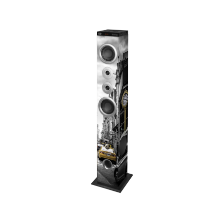 ALTAVOZ TORRE 2-1 40W BLUETOOTH USB SD AUX-IN TREVI XT 101 BT NY TAXI