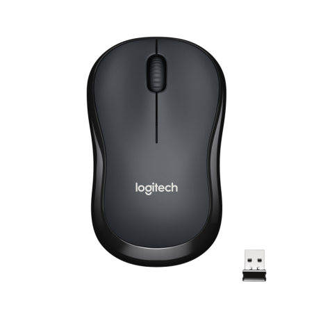 Ratón Inalámbrico Logitech Silent M220- Hasta 1000 DPI- Gris Marengo