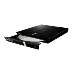 LECTOR GRABADOR CD DVD SLIM ASUS SDRW-08D2S-U EXTERNO NEGRO