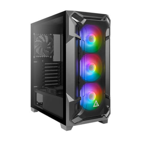 CAJA GAMING ANTEC DF600 FLUX ATX 2XUSB3-0 SIN FUENTE RGB