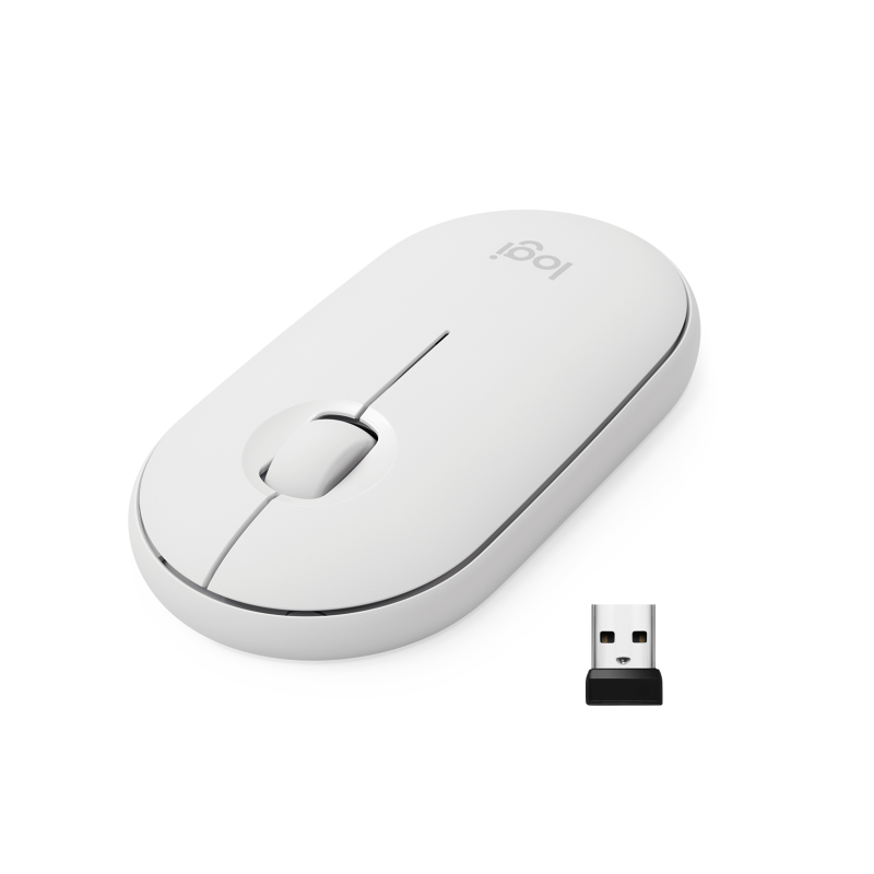 RATON LOGITECH M350 RF INALAMBRICO BLANCO