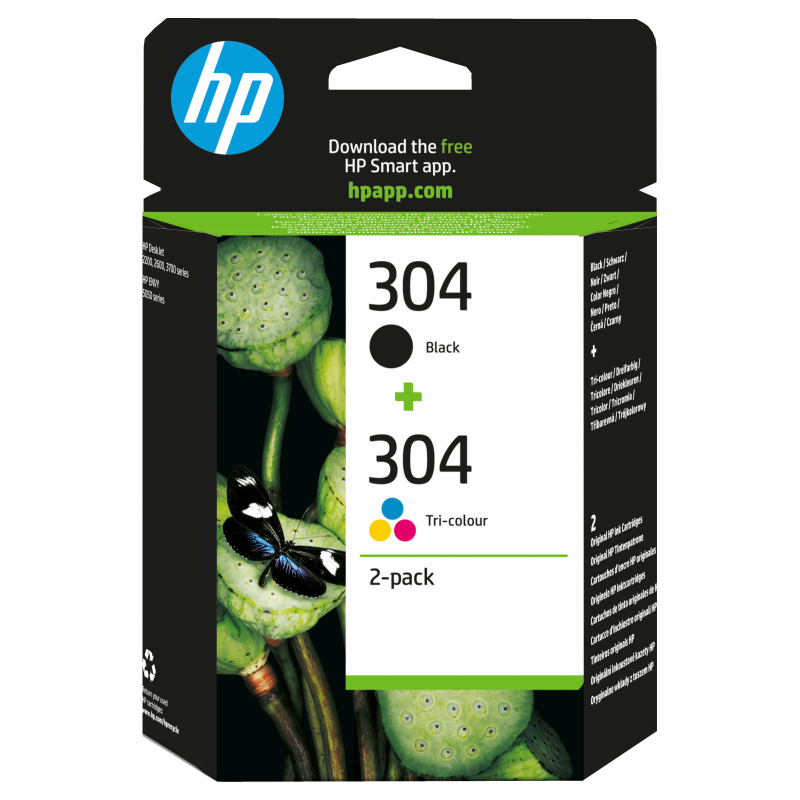 TINTA HP 304 PACK AHORRO NEGRO TRICOLOR