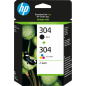 TINTA HP 304 PACK AHORRO NEGRO TRICOLOR