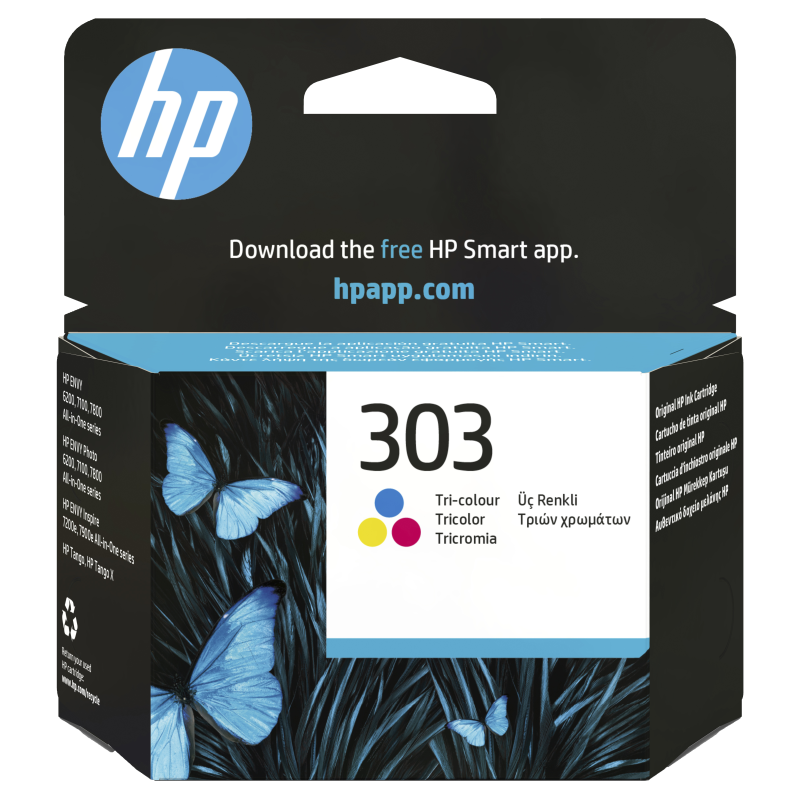 TINTA HP 303 TRICOLOR