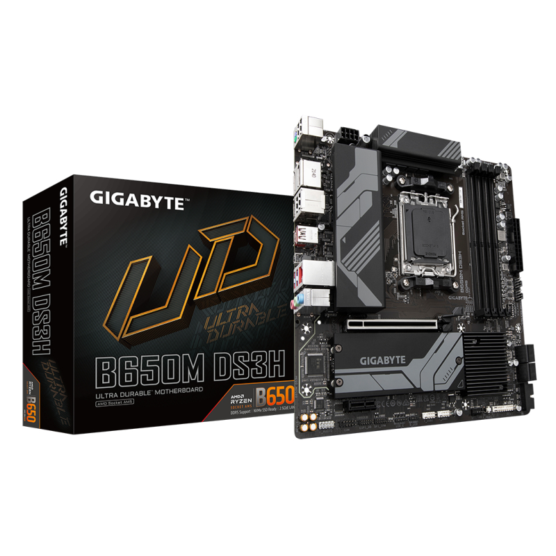 PLACA BASE GIGABYTE AM5 B650M DS3H