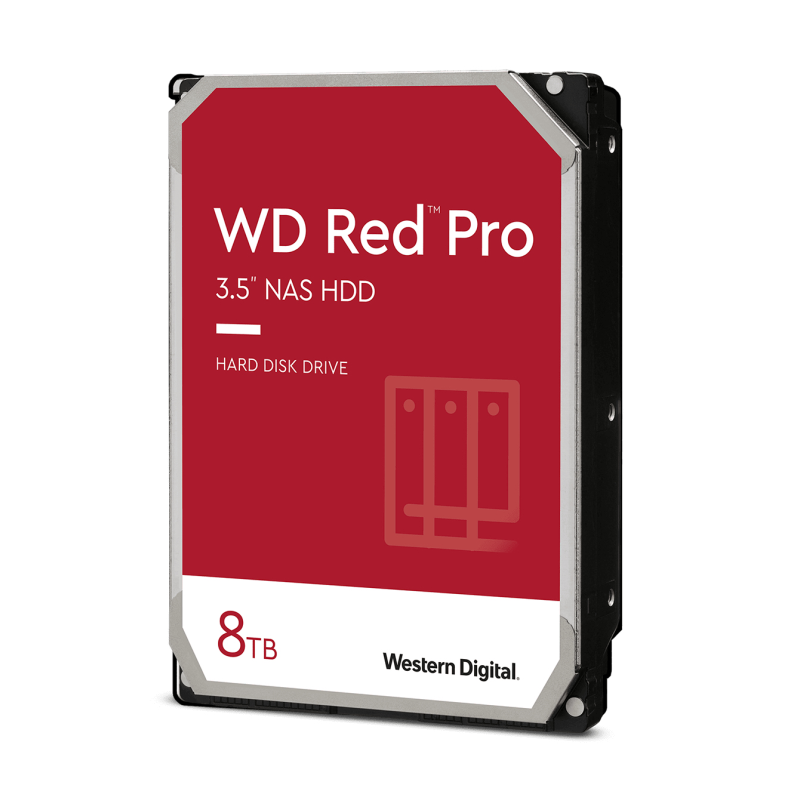 Disco Duro Western Digital WD Red Pro NAS 8TB- 3-5"- SATA III- 256MB