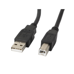 CABLE IMPRESORA LANBERG USB MACHO-USB MACHO FERRITA 1-8M NEGRO