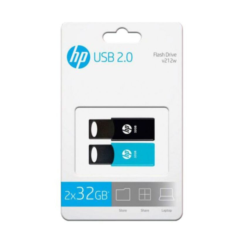 USB 2-0 HP 32GB X 2 TWIN