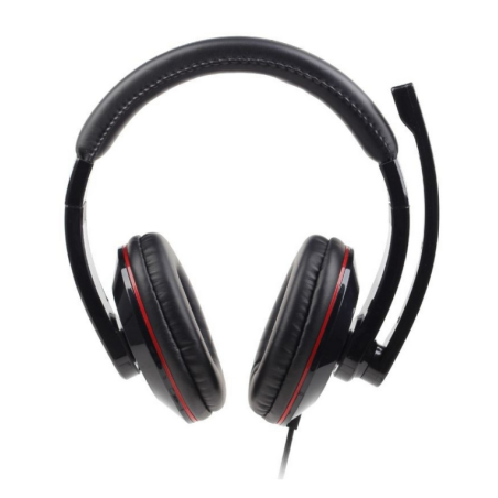 AURICULAR GEMBIRD ESTEREO USB NEGRO