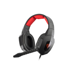 AURICULARES GAMING GENESIS ARGON 400 2-0 MINI JACK NEGRO-ROJO