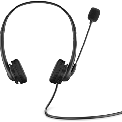 Auriculares HP G2 Stereo - con Micrófono- Jack 3-5- Negros