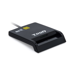 Lector de DNI TooQ TQR-211B- USB Tipo-C- Negro