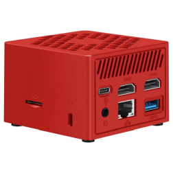 MINIPC LEOTEC INTEL N100 8GB 128GB M-2 WIN11 PRO PRE-INSTAL ROJO