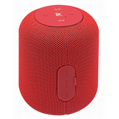 ALTAVOZ GEMBIRD 5W BLUETOOTH CON MICRO ROJO