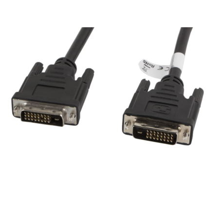 CABLE DVI-D LANBERG 24+1 MACHO-MACHO DUAL LINK 1-8M