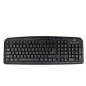 TECLADO USB EWENT MULIMEDIA PORTUGUES NEGRO