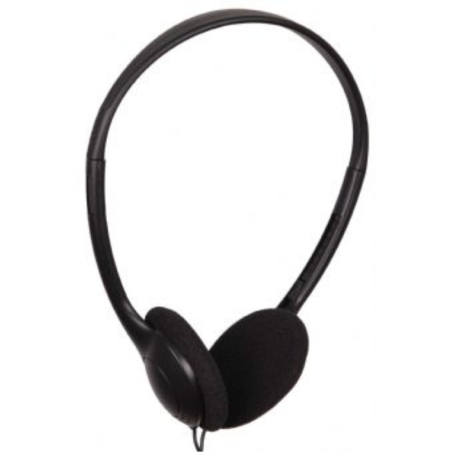 AURICULARES ESTEREO GEMBIRD CON CONTROL DE VOLUMEN NEGRO