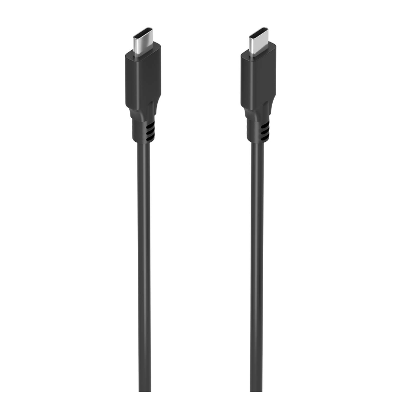 Cable USB 3-2 Tipo-C Aisens A107-0874 20GBPS 5A 100W- USB Tipo-C Macho - USB Tipo-C Macho- Hasta 100W- 2m- Gris