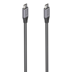 CABLE USB 3-2 AISENS GEN2X2 ALUMINIO 8K@30HZ 5A 100W C-M-C-M 3-0M