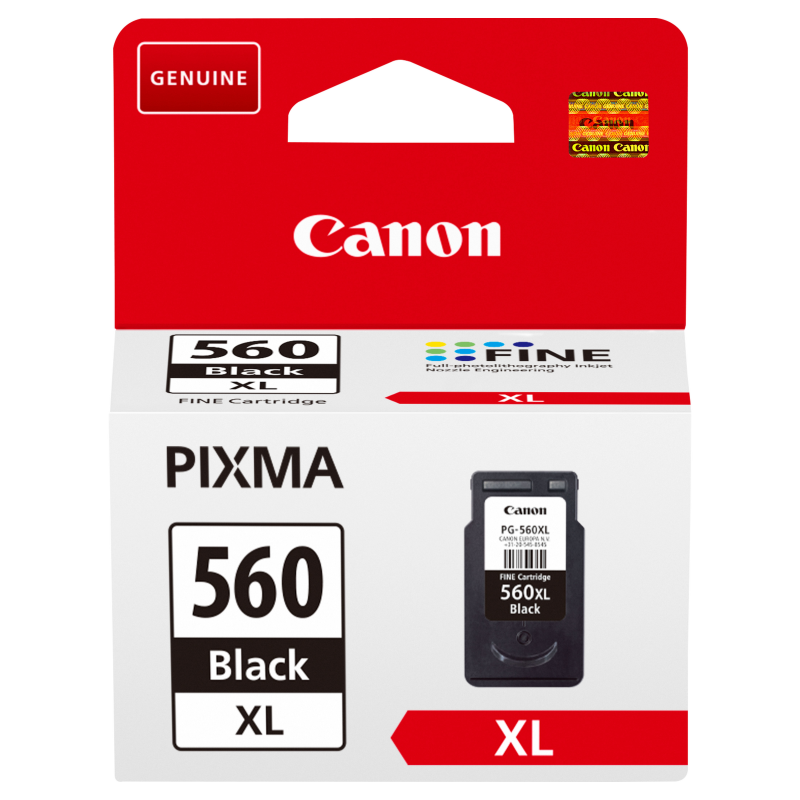 Cartucho de Tinta Original Canon PG-560XL Alta Capacidad- Negro