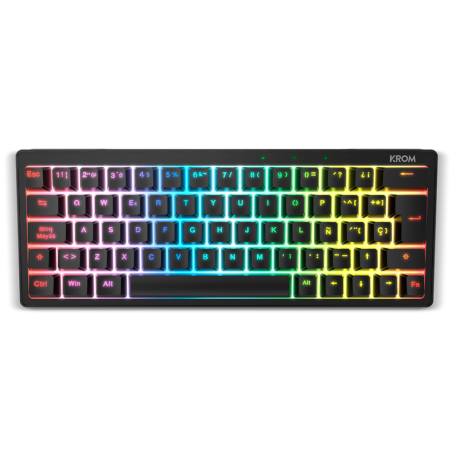 KROM KREATOR MINI TECLADO MECÁNICO RGB