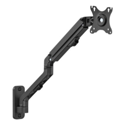 AJUSTABLE WALL DISPLAY MOUNTING ARM UP TO 27" 7 KG