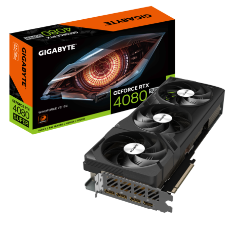 TARJETA GRÁFICA GIGABYTE RTX 4080 SUPER WINDFORCE V2 16G