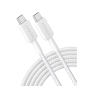 CABLE ANKER 322 USB-C TO USB-C CABLE NYLON 3M 60W WHITE