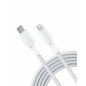 CABLE ANKER 322 USB-C TO LIGHTNING CABLE NYLON 3M WHITE