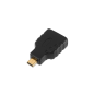 ADAPTADOR AISENS HDMI A MICRO HDMI A-H-D-M NEGRO