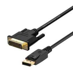 CABLE CONVERSOR AISENS DISPLAYPORT A DVI DP-M-DVI-M NEGRO 2-0M