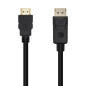 Cable Conversor Aisens A125-0460- Displayport Macho - HDMI Macho- 3m- Negro