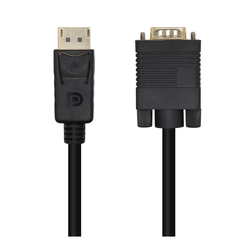 CABLE CONVERSOR AISENS DISPLAYPORT A VGA DP-M-VGA-M NEGRO 3-0M