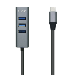 Hub USB Tipo-C Aisens A109-0508- 4xUSB