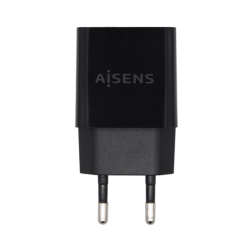 AISENS CARGADOR USB 10W ALTA EFICIENCIA 5V 2A NEGRO