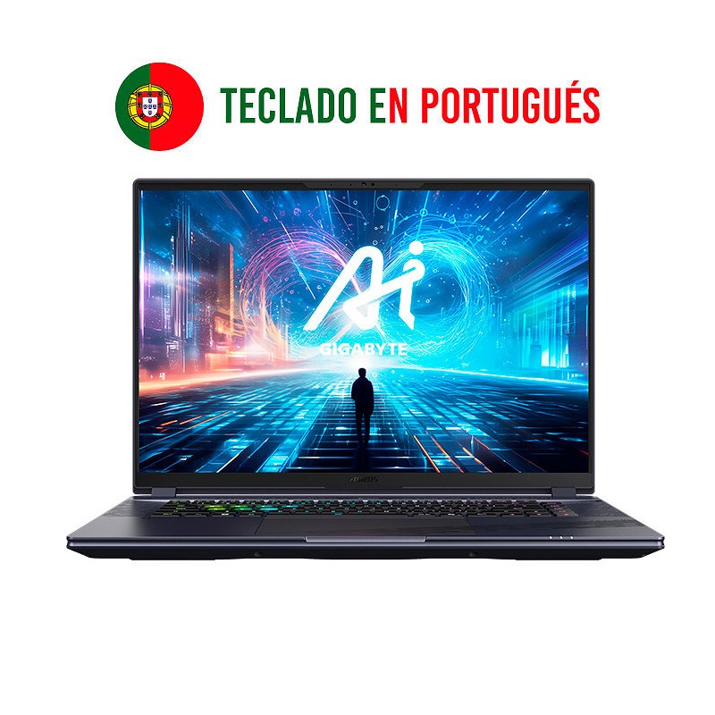 PORTATIL GIGABYTE AORUS 16X 9SG-43PTC64SH i7-13650HX 4070 32GB SSD1TB 16"W11H