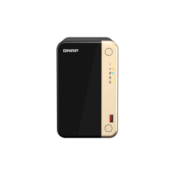 QNAP TS-264 NAS TORRE ETHERNET NEGRO ORO N5095