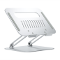 SOPORTE DE SOBREMESA AISENS XL 10-17 AJUSTABLE PARA PORTATIL TABLET PLATA