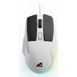 RATON GAMING SHARKOON SKILLER SGM35 BLANCO