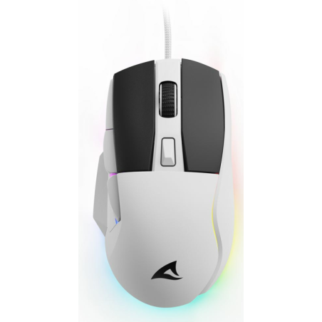 RATON GAMING SHARKOON SKILLER SGM35 BLANCO