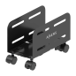 SOPORTE AISENS CPU METALICO AJUSTABLE DE SUELO NEGRO