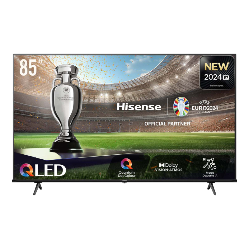 TV HISENSE 85" 85E7NQ QLED120HZ MODO HOTEL SMART TV