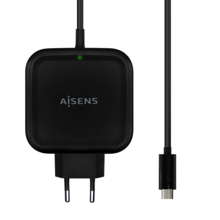 CARGADOR AISENS 65W PD3-0 QC3-0 1XUSB-C 1-2M NEGRO