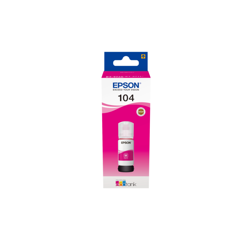 BOTELLA EPSON 104 MAGENTA